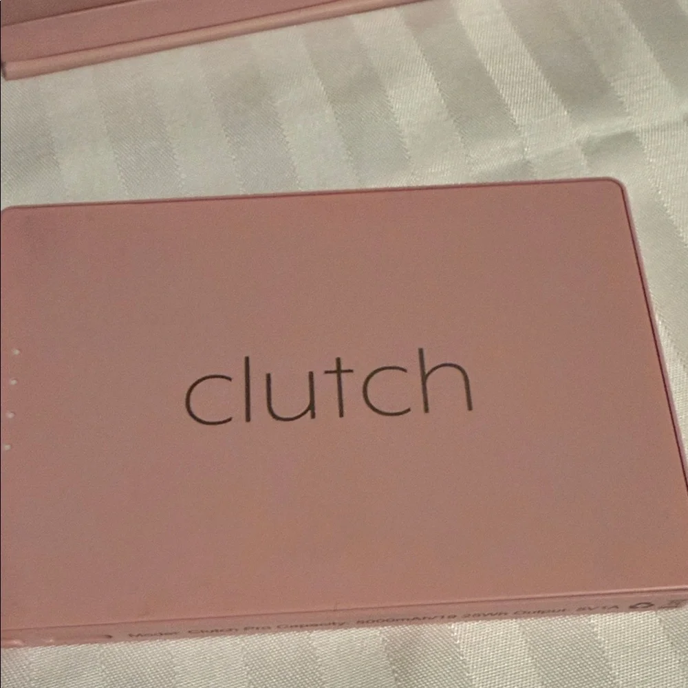 Clutch Portable Power Bank Charger in Pink